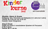 Kinderkurse 2012 im jamclub
