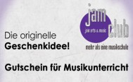 Geschenkidee: Gutschein für Musikunterricht