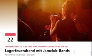 Lagerfeuerabend mit jamclub Bands