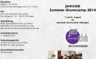 jamclub Summer Drumcamp 2014