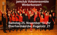 Winterkonzert des jamclub Vokalensembles am 25. November
